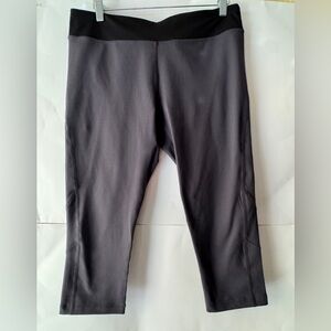 L.L. Bean Black and Gray Leggings
